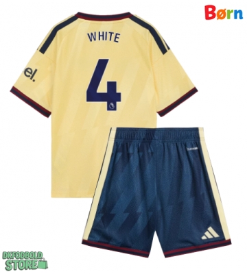 Arsenal Ben White #4 Replika Babytøj Tredje sæt Børn 2026-27 Kortærmet (+ Korte bukser)